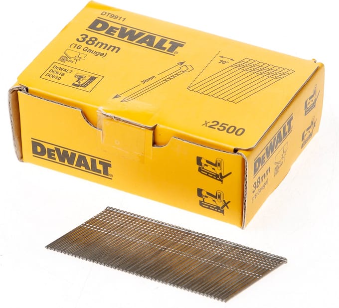DeWalt Spijkers zonder kop 38mm DT9911 - 2500 Stuks
