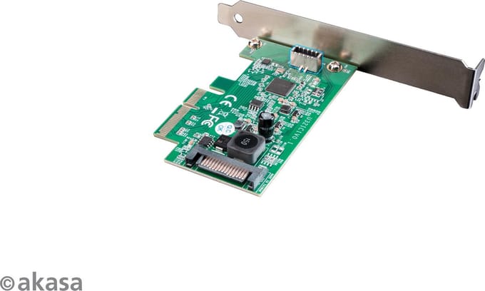 Akasa 20Gbps USB 3.2 Gen 2x2 Internal 20-pin Connector to PCIe Host Card
