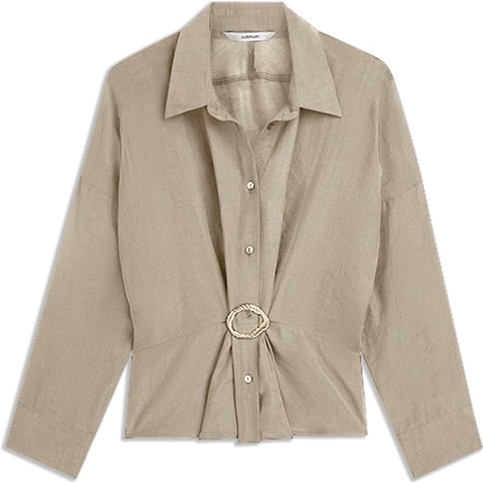 Summum Blouse Lyocell Blend Blouses Beige 2s3524-12492