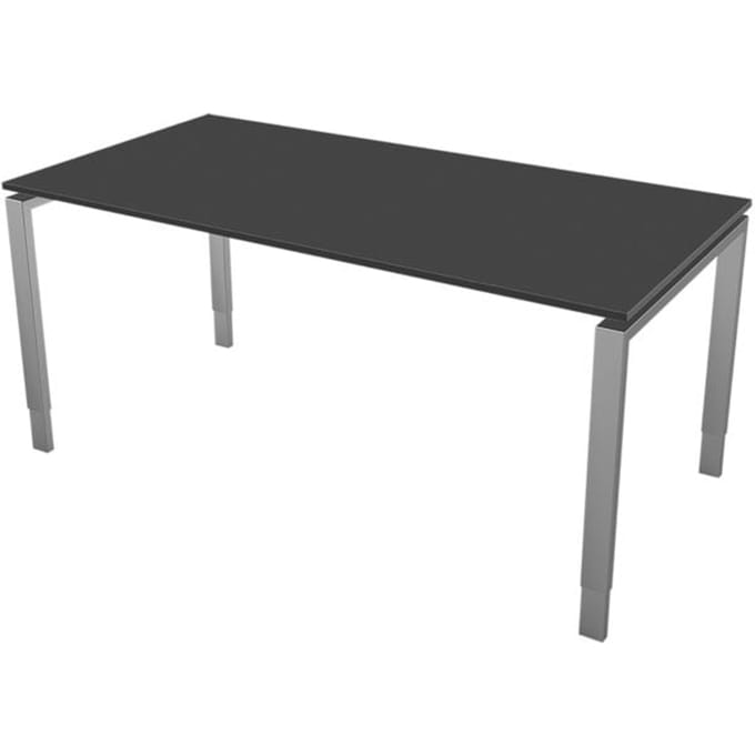 Kerkmann - Eettafel Beta - 160cm antraciet - hoogte verstelbaar