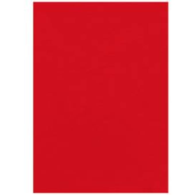 Fellowes dekblad leer, A4, voor inbindmachine, rood, 250 g, 25 stuks