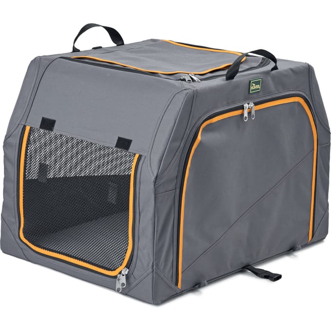 HUNTER Opvouwbare hondenkrat met aluminium frame maat S: 61x46x43 cm