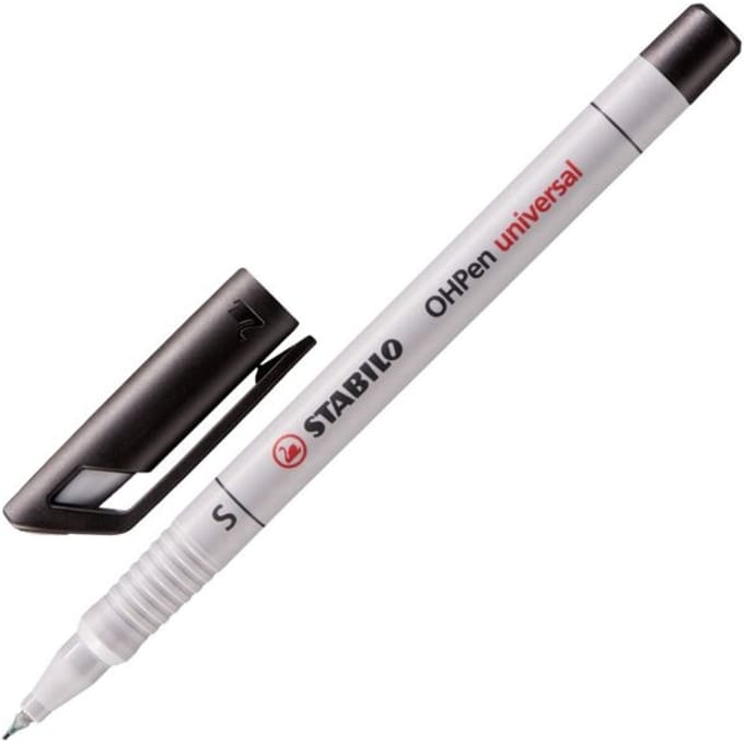 STABILO OHPen - Non-permanent - Superfine 0,4 mm - Zwart - per stuk