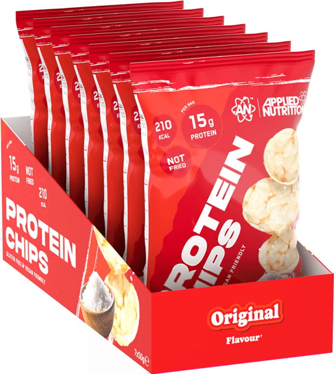 Applied Nutrition Protein Chips (7x50g) Original - Functionele voeding - Eiwit Snacks