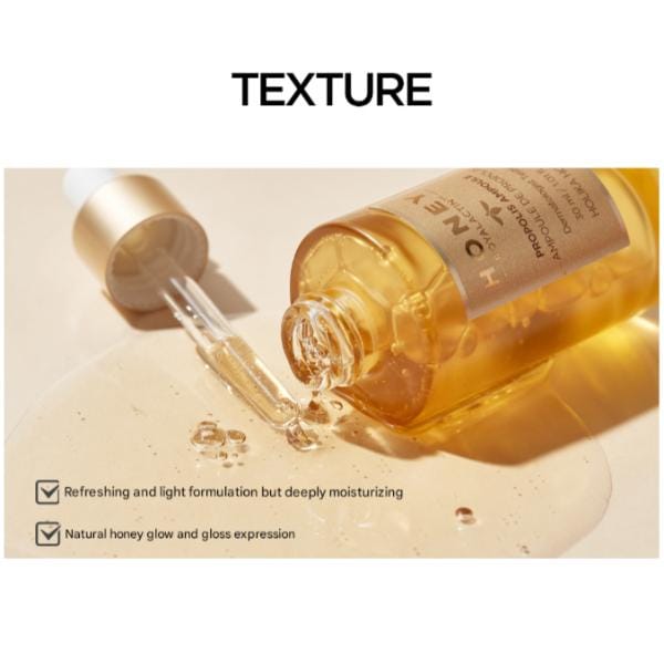 Holika Holika Honey Royalactin Propolis Ampoule Set 2 items +RANDOM GIFT beige