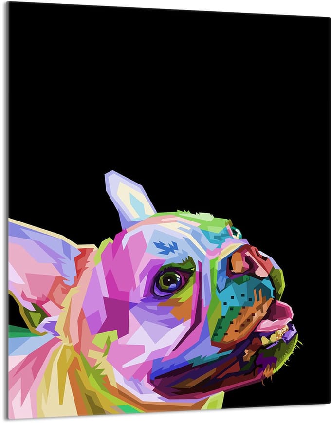 TMK ArtDeko - Snijplank - 40x52 cm - Gehard Glas - Antislip