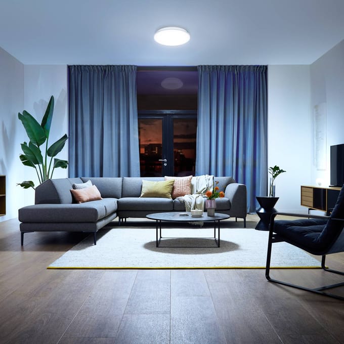 Philips Izso Plafonnière wit - 24W - met afstandsbediening