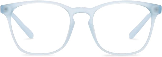 Computerbril Kinderen - Blauwlichtfilter Bril - Scherm Tijd - Anti Glare - 13 cm Breed - Hemelsblauw