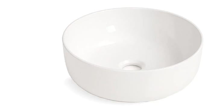 DutchLine - Round Waskom - Glans Wit