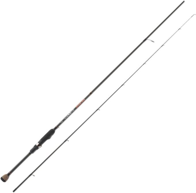 Spinhengel - Forelhengel - Actief Vissen - Gesplitste Carbon Punt - 228 cm - Meerkleurig