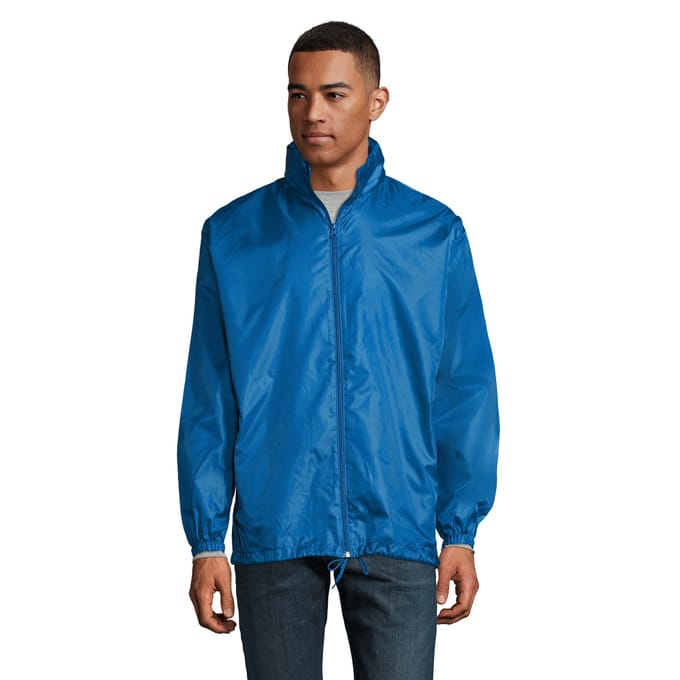 SOLS Unisex Shift Showerproof Windbreaker Jasje (Koningsblauw)