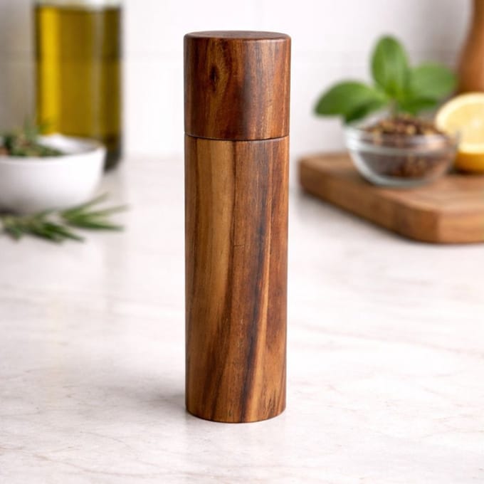 Zout- en peperset - 5 cm - Acaciahout