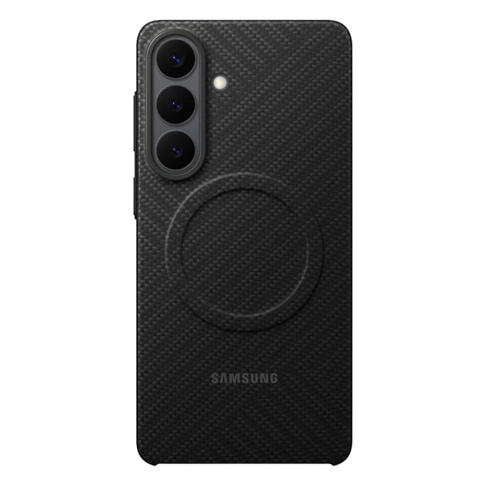 Samsung Galaxy S26 Plus Carbon Back Cover met Magneet Zwart
