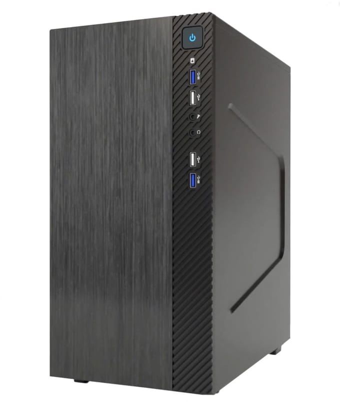 itek SMALLCOM-B Mini Tower Zwart