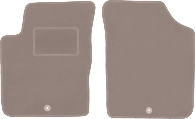 Beige voormatten voor: Kia Picanto I hatchback (2003-2011)