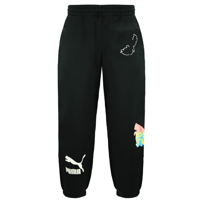 Puma x Kidsuper Studios Stretch Taille Zwart Heren Graphic Joggers 598991 01