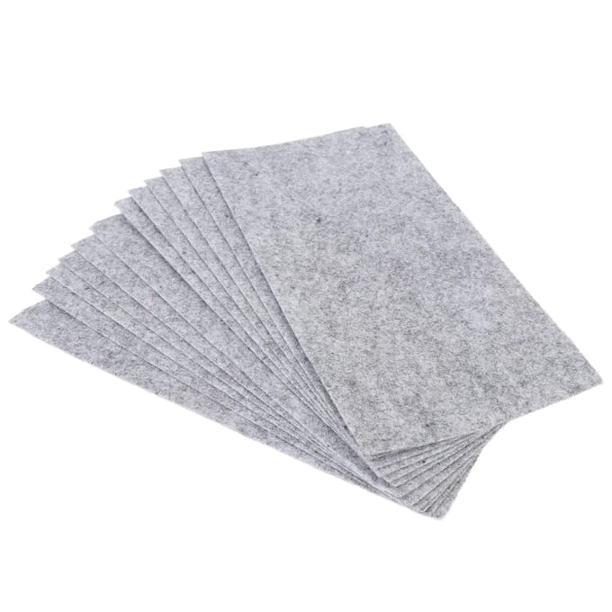 24 Pièces Rénovateur de Rayures de Voiture Utilisation Efficace Polyvalent Robuste Polyester Chiffon Rénovateur de Rayures de Peinture de Voiture white