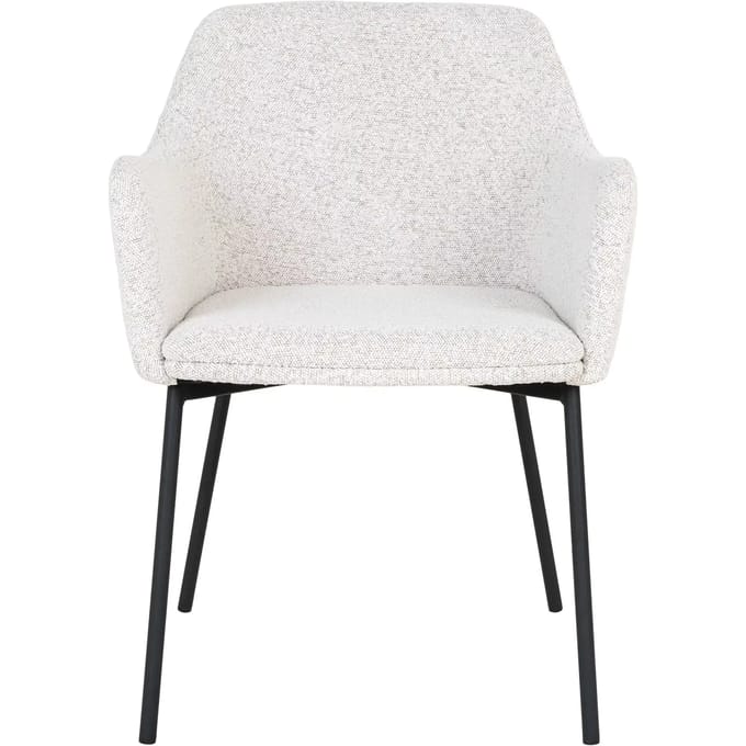 Set van 2 eetkamerstoelen Melilla bouclé | House Nordic