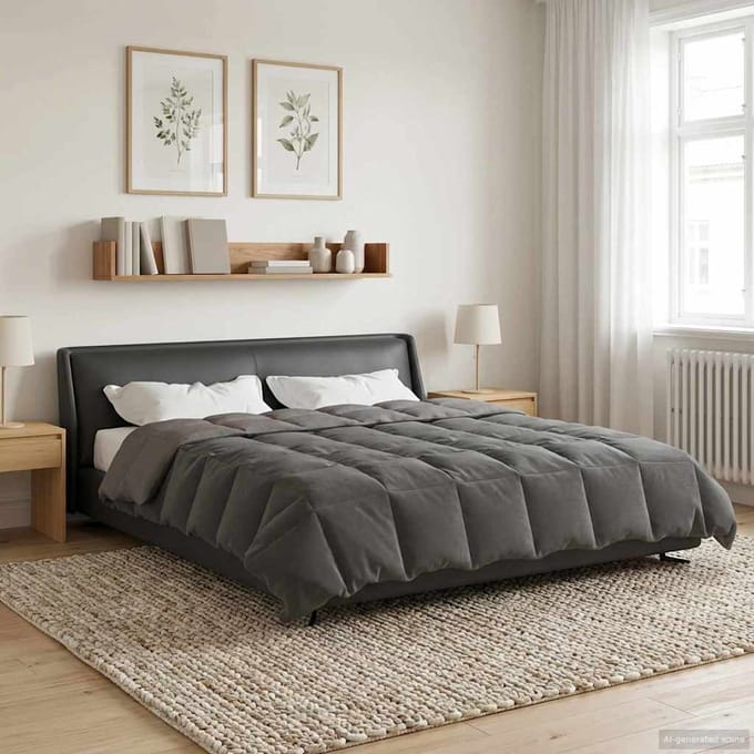 vidaXL - Winter - Duvet - 220 - x - 240 - cm - Winter - Microvezel - (100% - polyester)