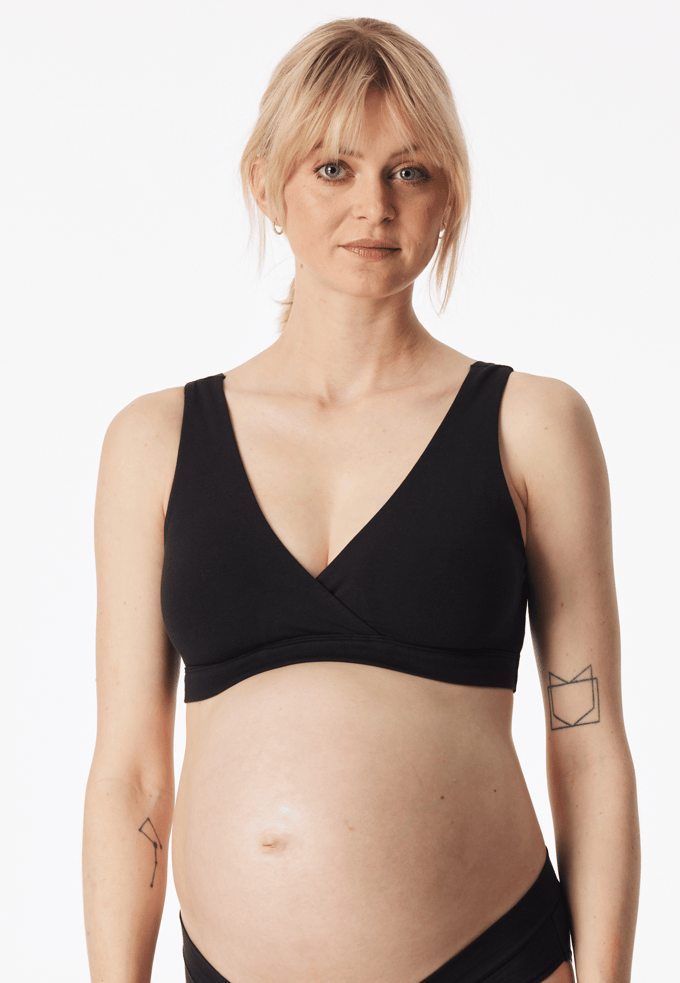 Zwangerschapsbustier, zwart - Unique Maternity 40