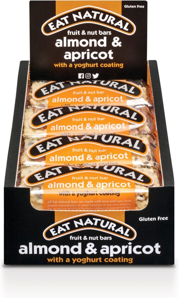 Reep Eat Natural - Almonds apricots and yoghurt coating - 12 x 50 gram