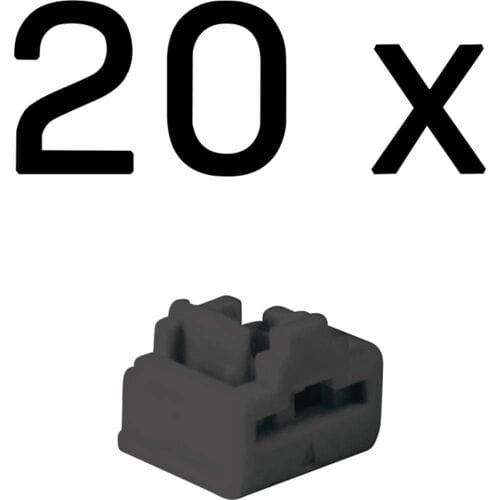 LINDY 47892 RJ45-poortsloten Zwart