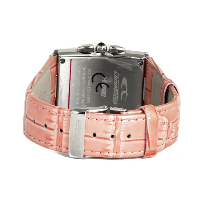 Rechthoekige Roze Wijzerplaat Horloge Ct7018b02ac