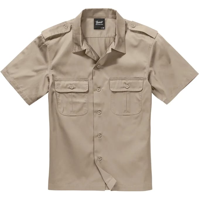 Brandit - US Overhemd - M - Beige