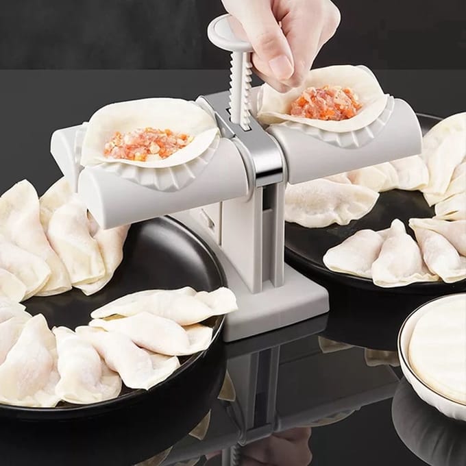 Borvat® Dumpling Maker Set – 2 Stuks – Zelfgemaakte Dumplings Maken – Ravioli en Pastei