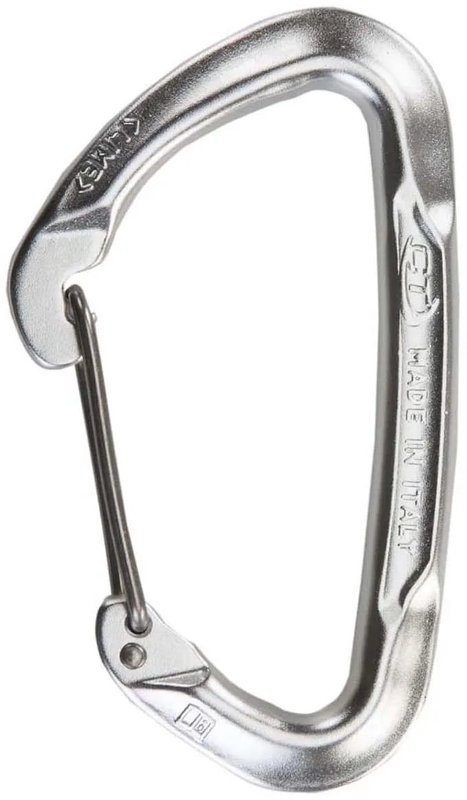 Climbing Technology Lime W Karabijnhaak Zilver