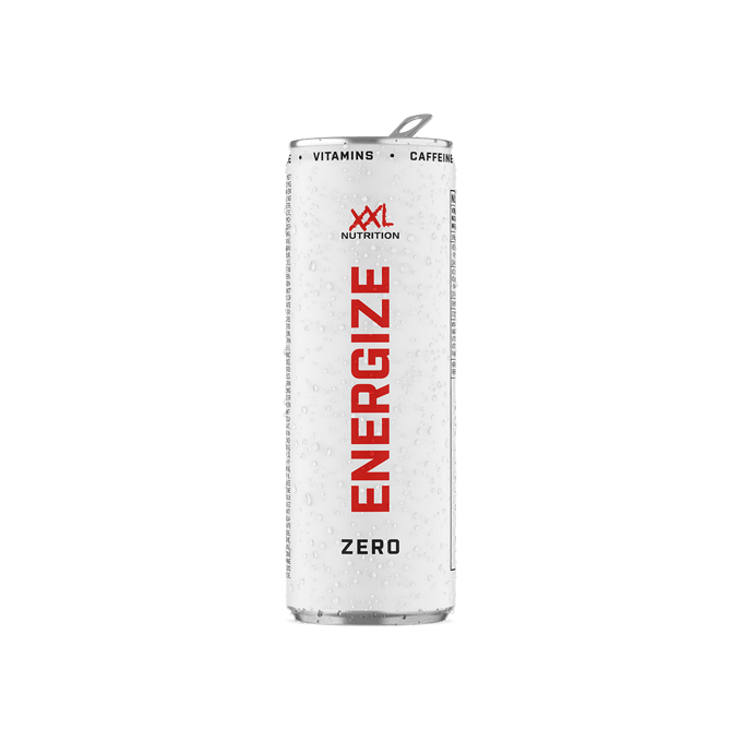 XXL Nutrition Energize Energy Drink White - Zero 6 Pack - 330ml