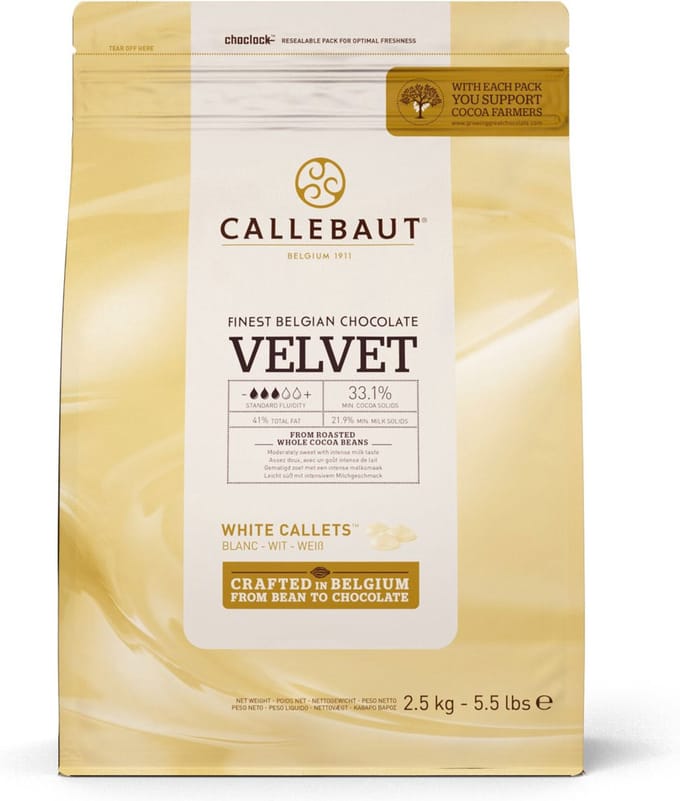 Callebaut Chocolade Callets -Velvet- 2,5kg