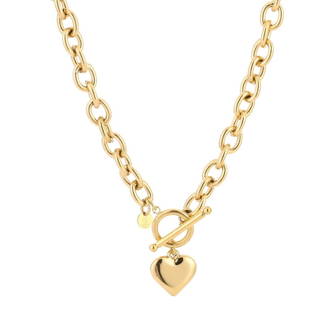 Ketting Schakel Hart - Liefde - Valentijn