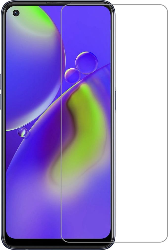 Screenprotector - Geschikt voor OPPO A74 4G - Extra Sterk - Gehard Glas - Beschermglas - Tempered Glass - Screen Protector