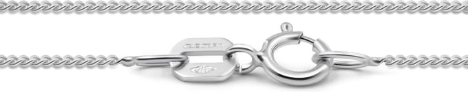 Miore Pure Collier Ketting ‚Äì 9 Karaat - Zilverkleurig - Zonder Hanger