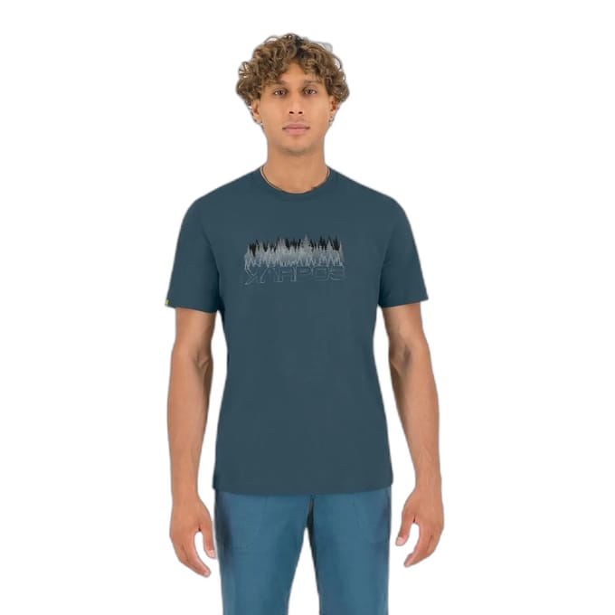 Karpos Bosco T-shirt Met Korte Mouwen Blauw XL Man