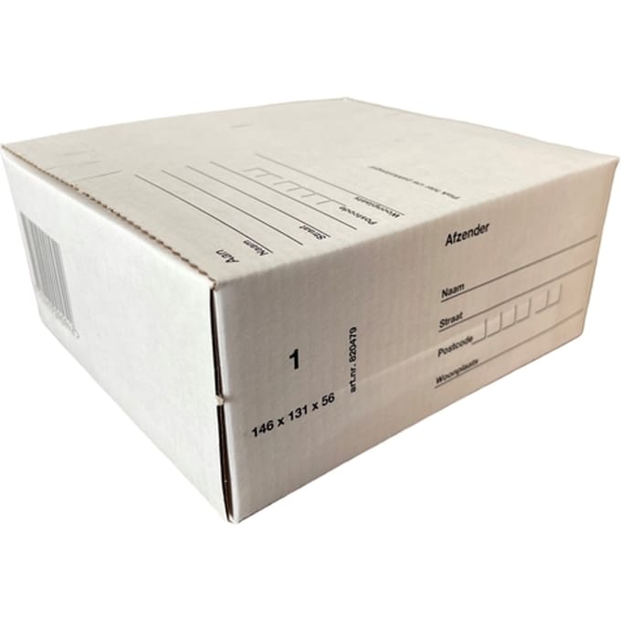 Postpakketbox IEZZY 1 146x131x56mm