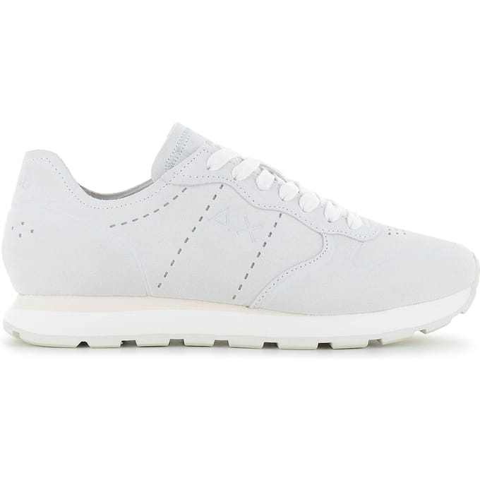 SUN68 Tom Rauwe Rand Suède - Heren Sneakers Schoenen Grijs-Wit Z36103-01 ORIGINEEL EU 47 grijze kleur
