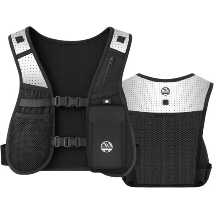 Six Peaks Hydration hardloopvest - Zwart - Medium/Large
