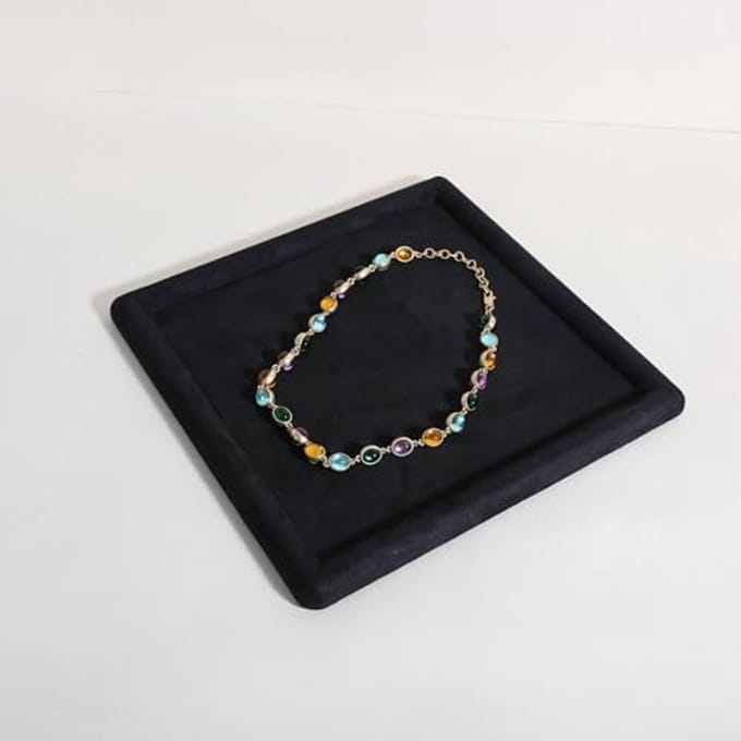 Fluwelen Sieraden Display Lade - Microfiber Organisatie voor Sieraden