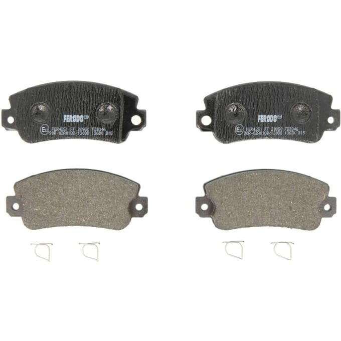 Remblokset FERODO FDB346, voor