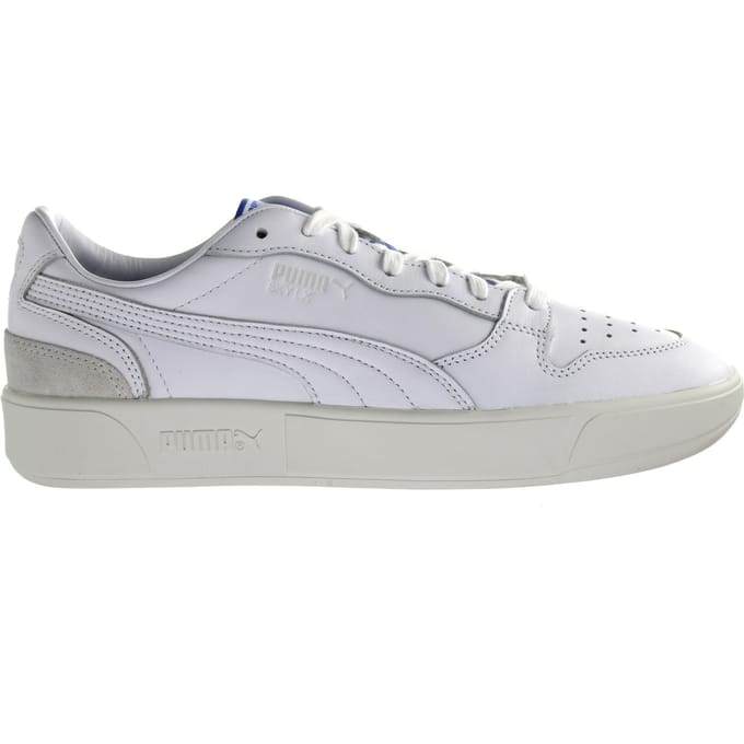 PUMA Skky LX Low R.Dassler Been COL Lace-Up Wit Leer Heren Trainer 374878 01