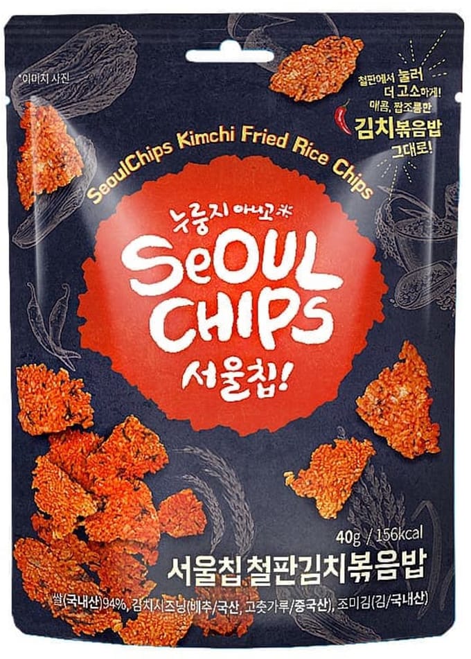 SeoulChips Kimchi Fried Rice Chíp [Korean Product] x 5 Packs