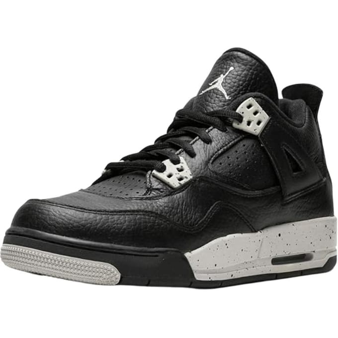 Jordan 4 Retro Oreo 2015 GS 408452-003 37.5 black