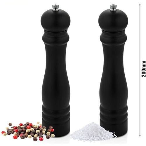 GGM Gastro (6 Stück) Salz- & Pfeffermühlen - Höhe: 200mm