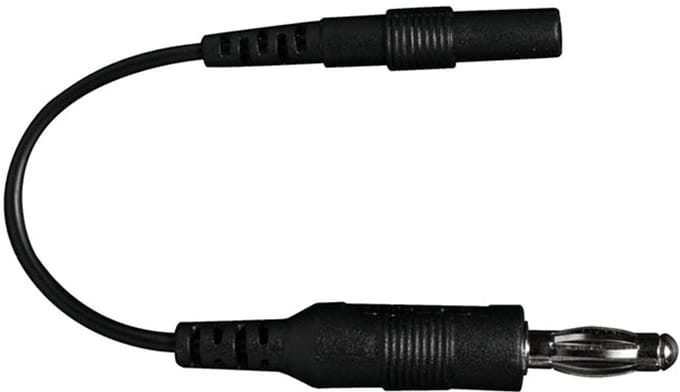 Dungeon Lab - 2 mm vrouwelijke banaanstekker naar 4 mm pin