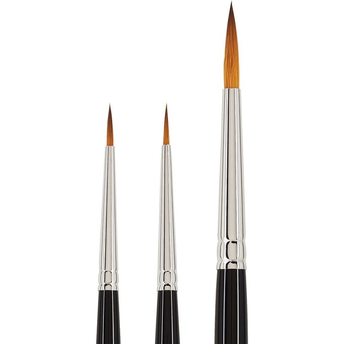 Kolinex synthetic penseel "Superfijne", set van 3