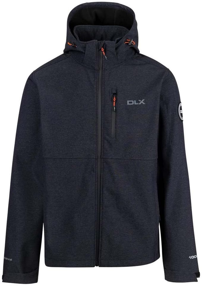 Dlx Justin Softshelljack Blauw S Man