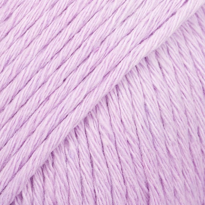 DROPS Cotton Light Uni Colour - 25 licht lila - Katoen/Polyester Garen