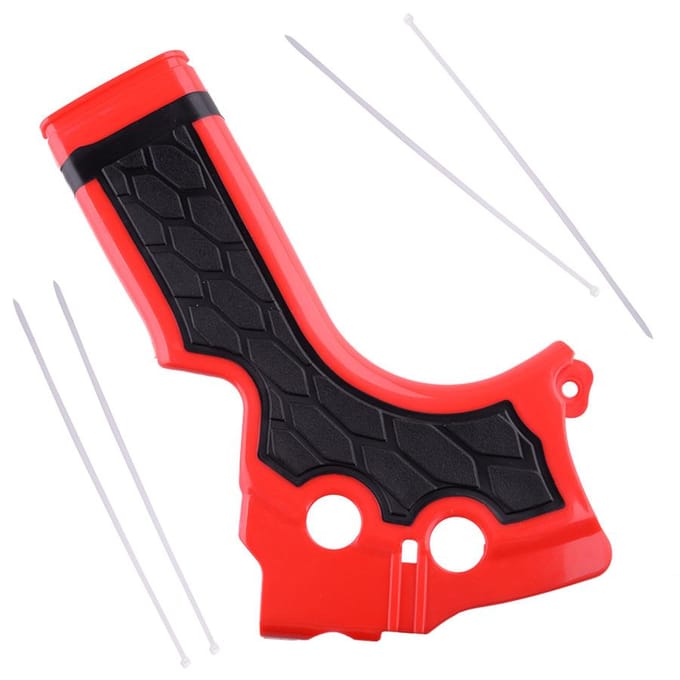 Couvercle de carénage de protection de travail latéral pour Honda 2013-2016 CRF450R 2014-2017 CRF250R red